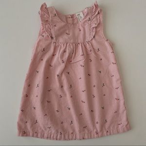 Corduroy Floral Dress